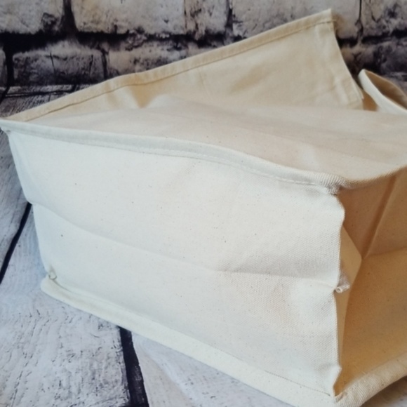 ok, boomer toted. 100% Cotton Tote Bag in Natural - Picture 7 of 8